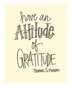 How to Have An Attitude of Gratitude – Workshop